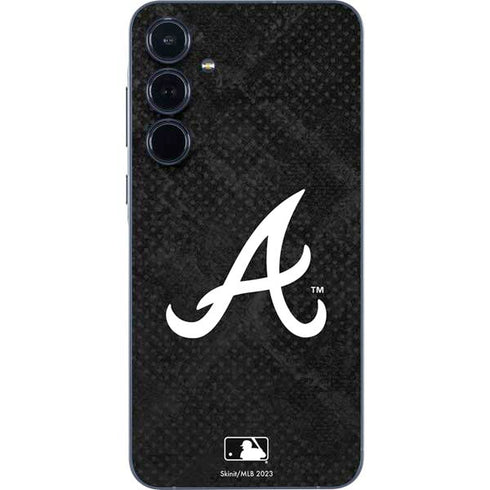 MLB Atlanta Braves Dark Wash Galaxy A35 5G Skin